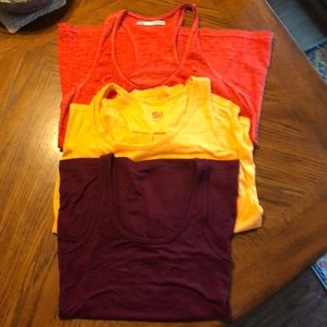 Lot of three tank tops. All mediums